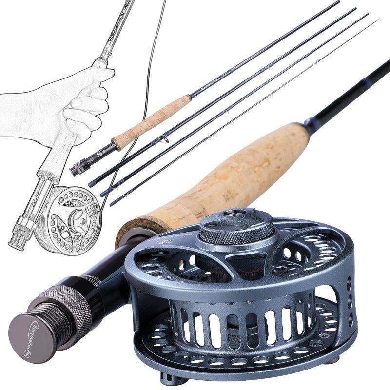 Ultralight Fly Fishing Rod and Reel Combo
