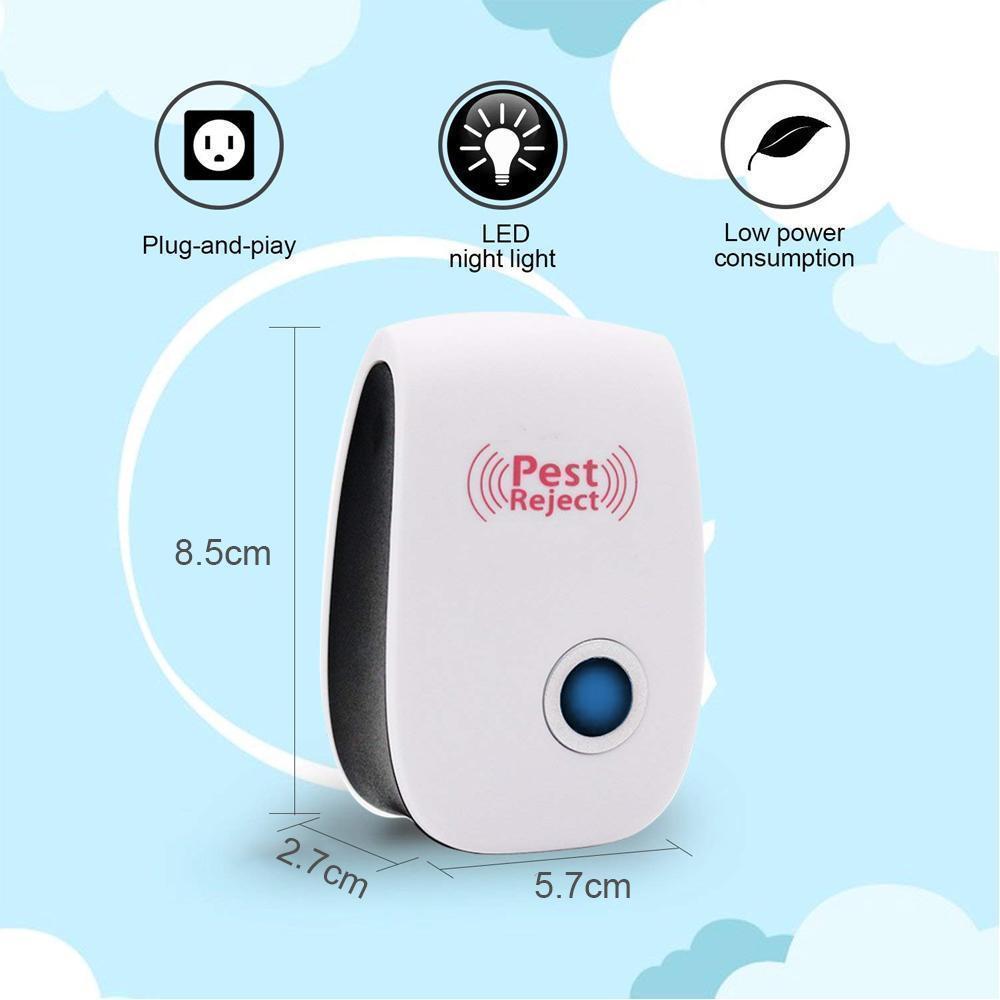 Ultrasonic Insect and Rodent Pest Repeller - 3 Pack