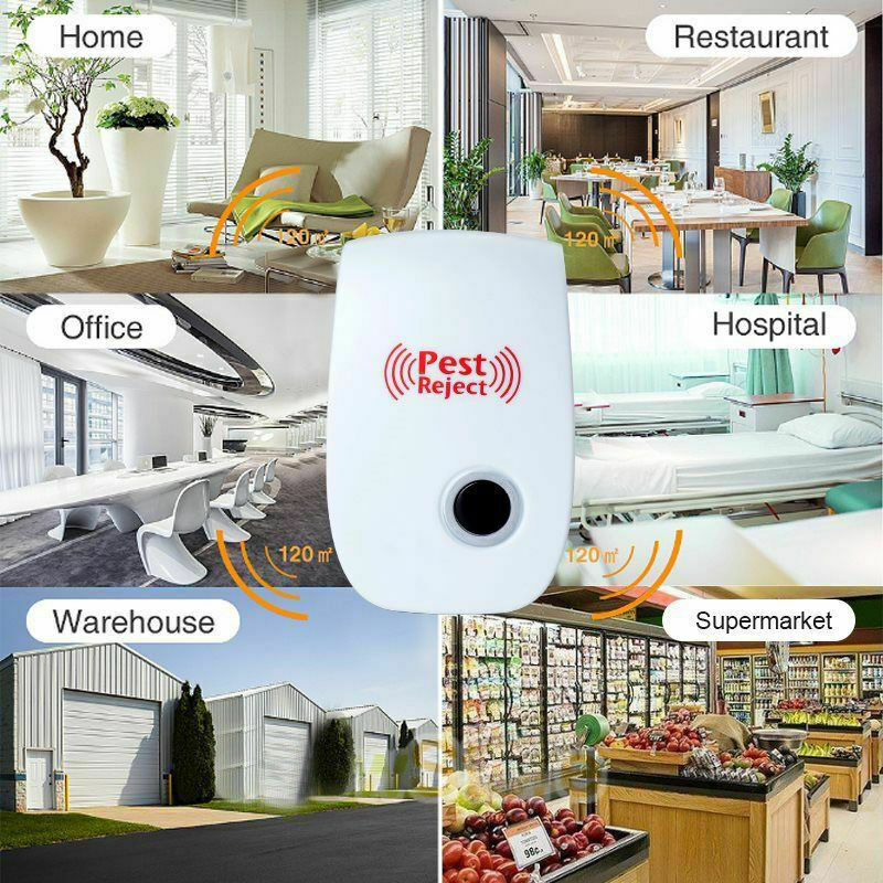 Ultrasonic Squirrel Repeller Device - Pest Control to Deter Squirrels in 48 Hours for Gardens & Yards