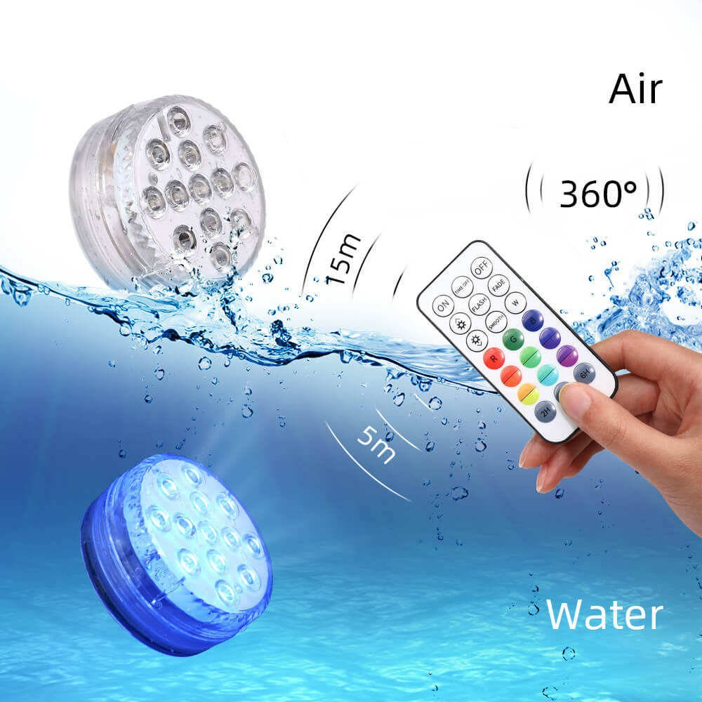 Underwater LED Pool Lights with Remote Control