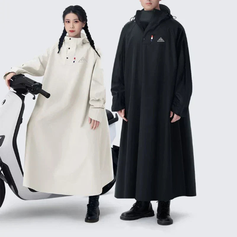 Unisex Long Waterproof Rain Poncho