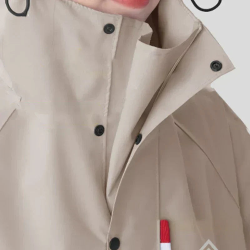 Unisex Long Waterproof Rain Poncho