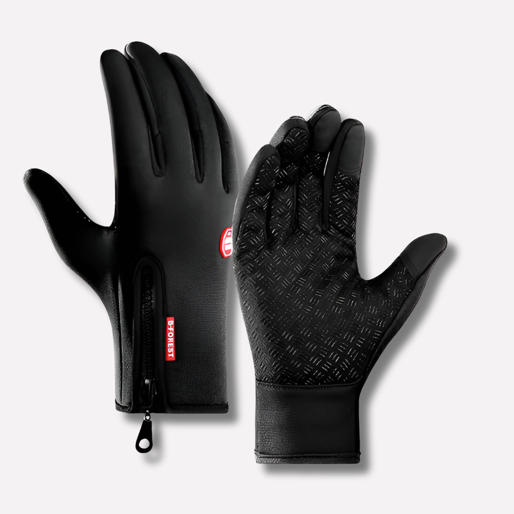 Unisex Non-Slip Winter Ski Gloves with Touchscreen Function