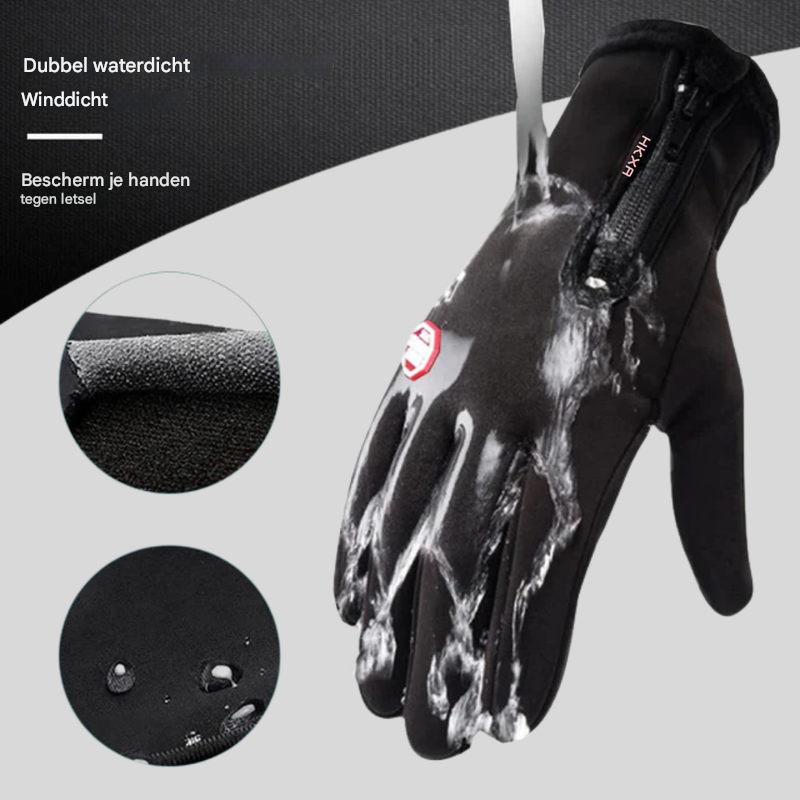 Unisex Non-Slip Winter Ski Gloves with Touchscreen Function