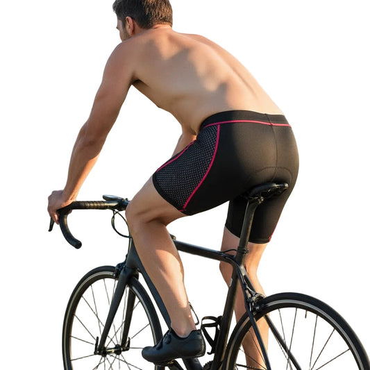 Unisex Padded Cycling Shorts with Ergonomic Fit for Cycling Sports