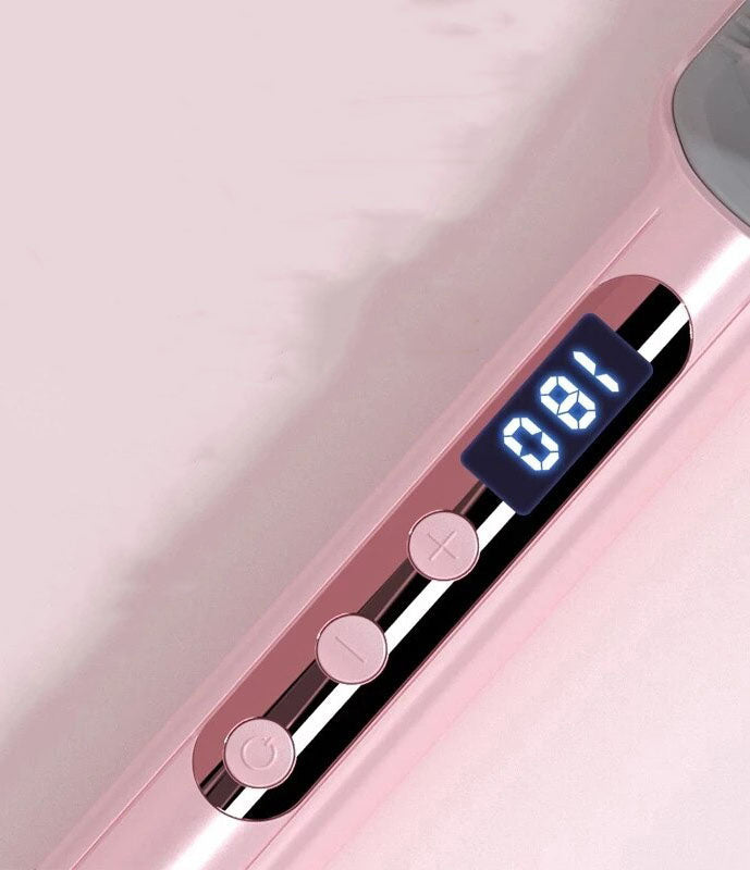 Unisex Professional Hair Straightener and Curling Brush