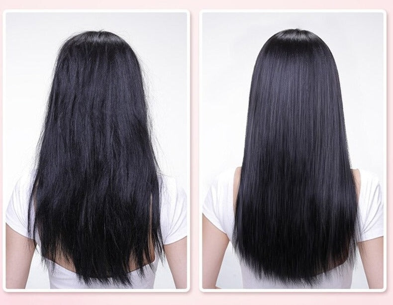 Unisex Professional Hair Straightener and Curling Brush