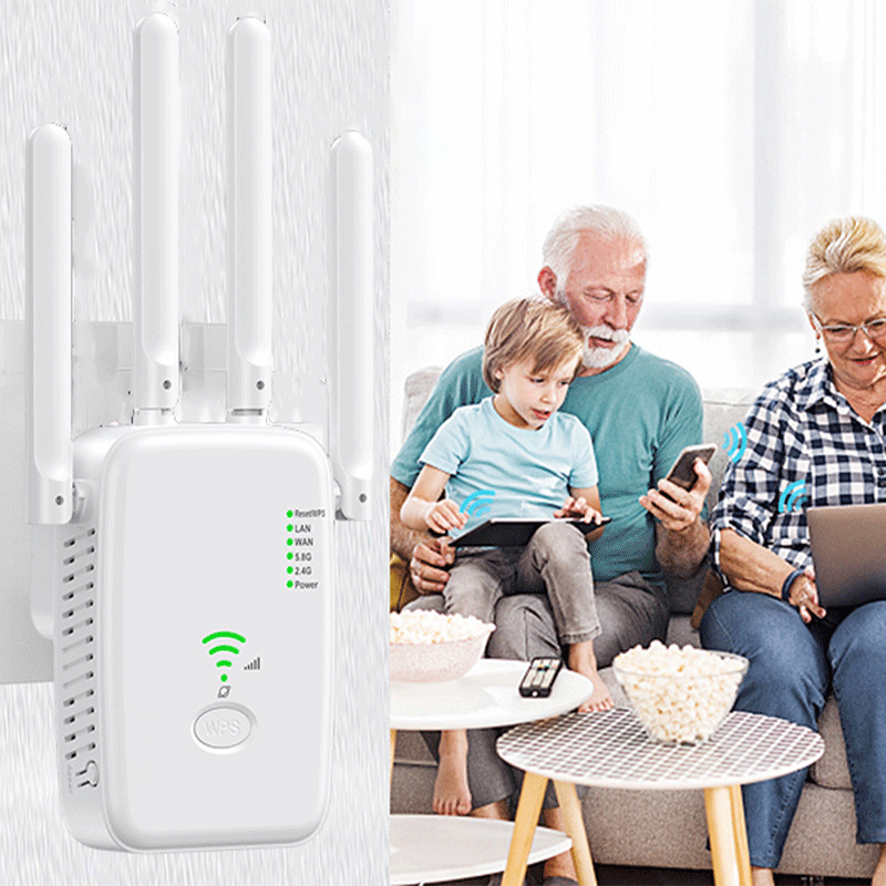 Upgraded Wi-Fi Booster - Faster Speed and Reduced Signal Loss