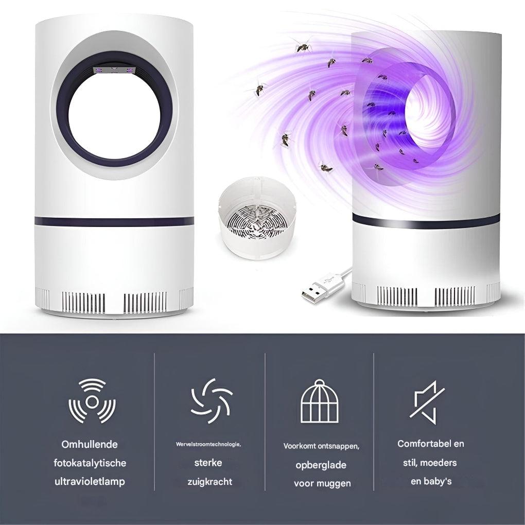 UV Light Insect Trap - Mosquito and Fly Killer for Indoor and Outdoor Use