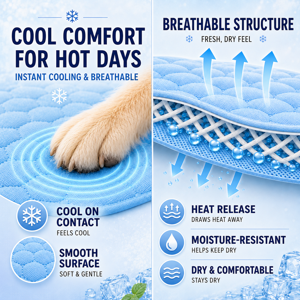 Washable Pet Cooling Mat