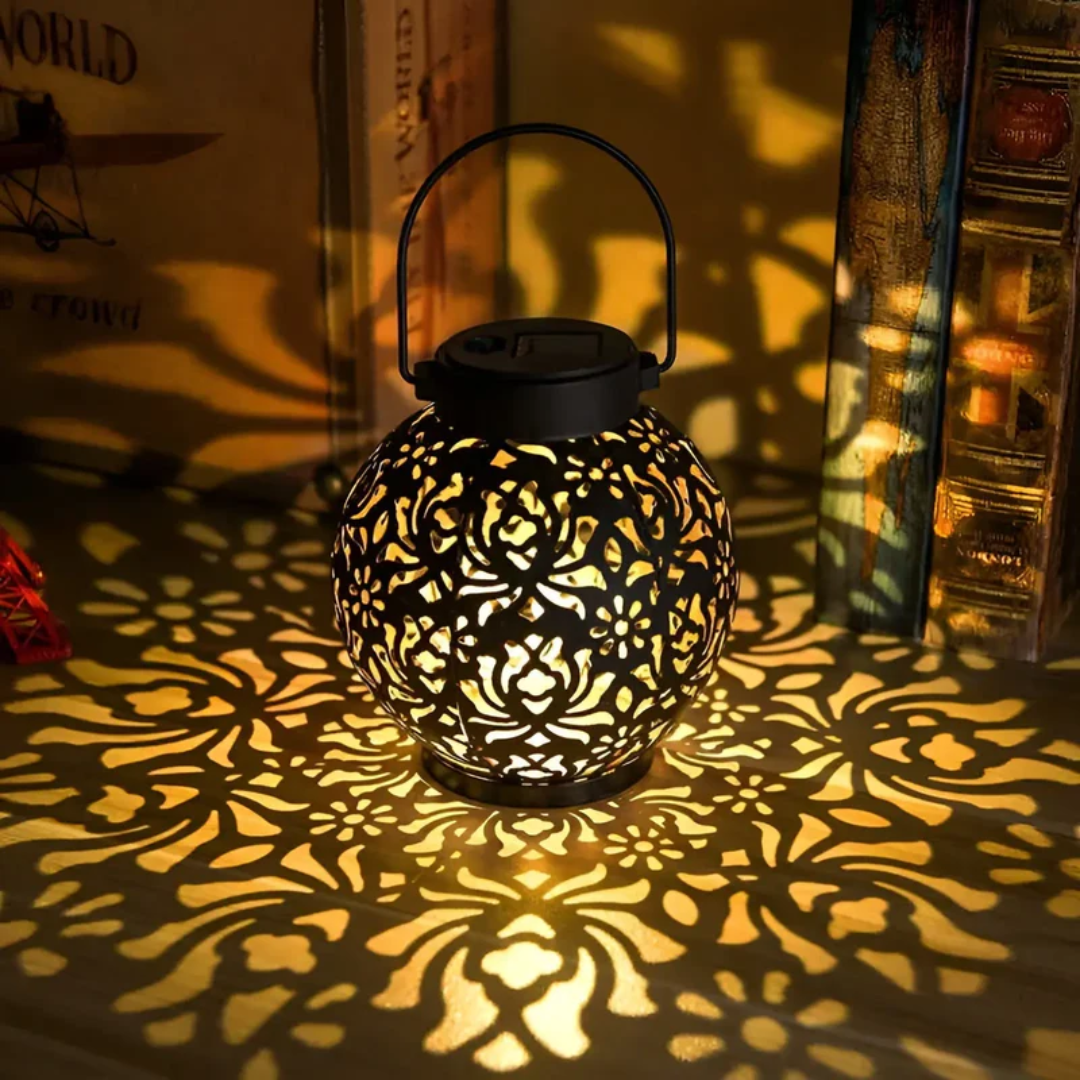 Waterproof LED Solar Hanging Light for the Garden