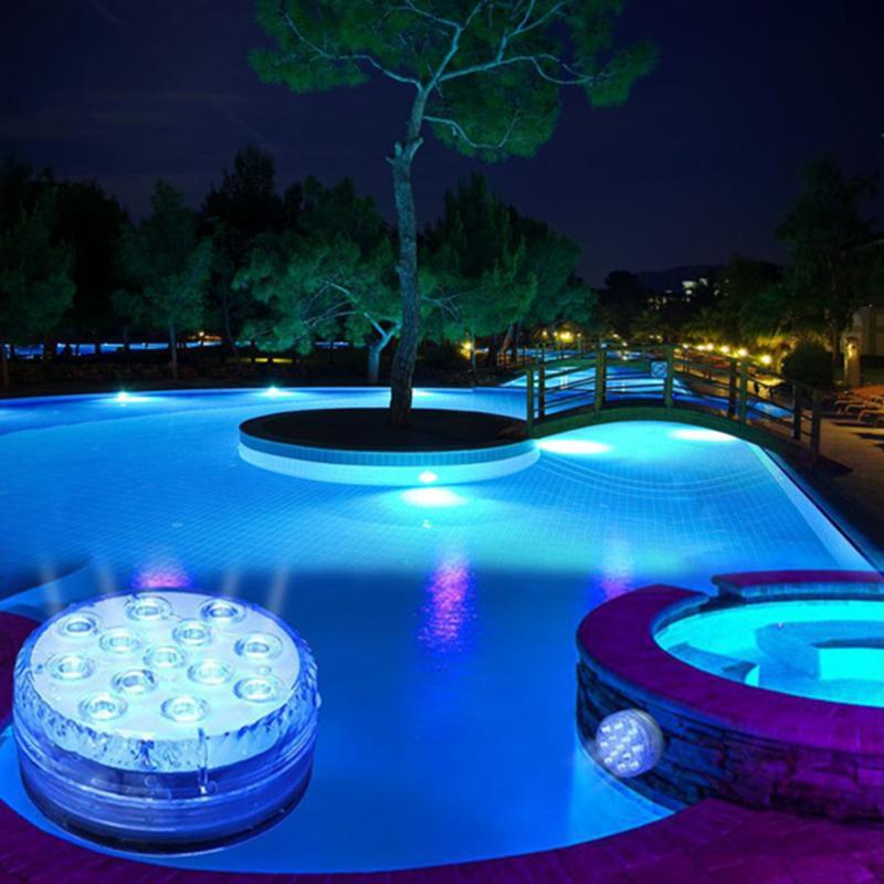 Waterproof LED Submersible Light with Remote Control
