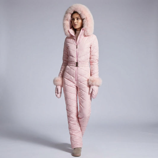 Waterproof One-Piece Ski Suit