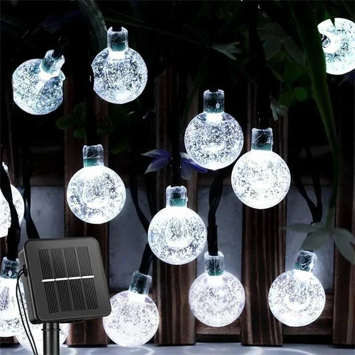 Waterproof Outdoor Solar LED Garden String Lights