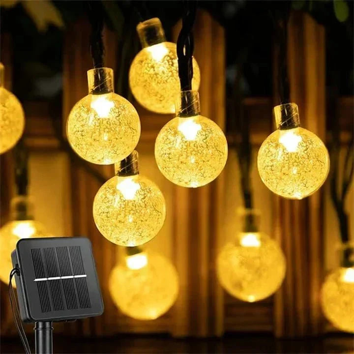 Waterproof Outdoor Solar LED Garden String Lights