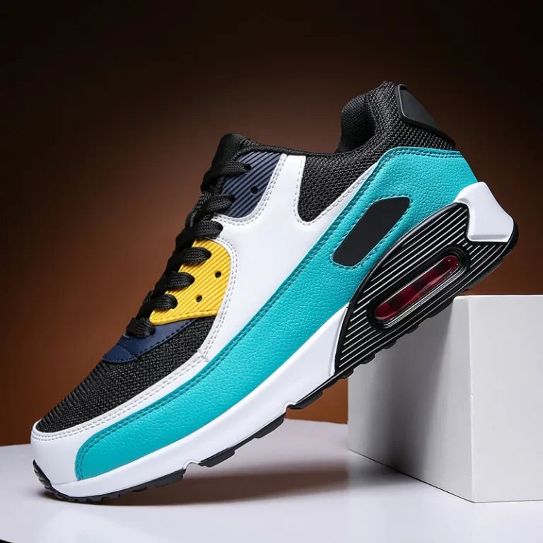 White Men's Sneakers | High Sole | Comfortable
