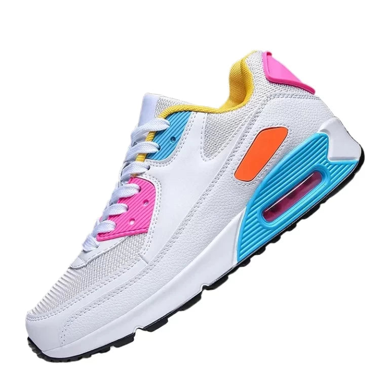 White Men's Sneakers | High Sole | Comfortable