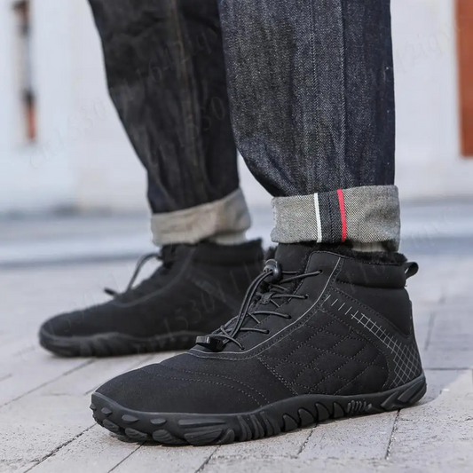Winter Barefoot Shoes | Men's Waterproof Shoes for Outdoor Activities