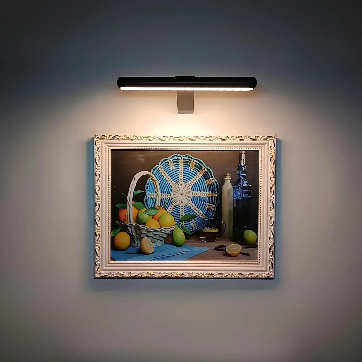 Wireless LED Picture Light – Rechargeable Dimmable Wall Sconce with Remote Control