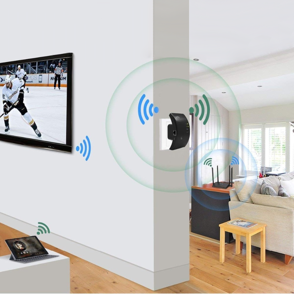 Wireless Wi-Fi Repeater for a Fast Internet Connection