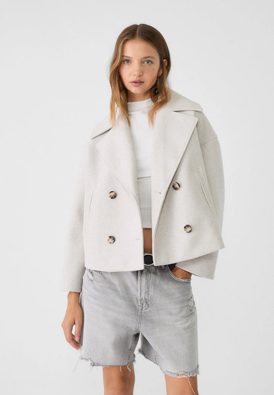 Women's Double Breasted Short Jacket