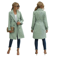 Women's Belted Trench Coat