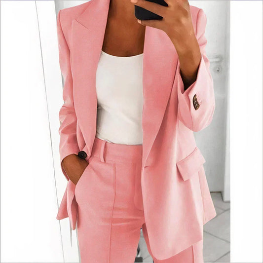 Women's Blazer and Trousers Set