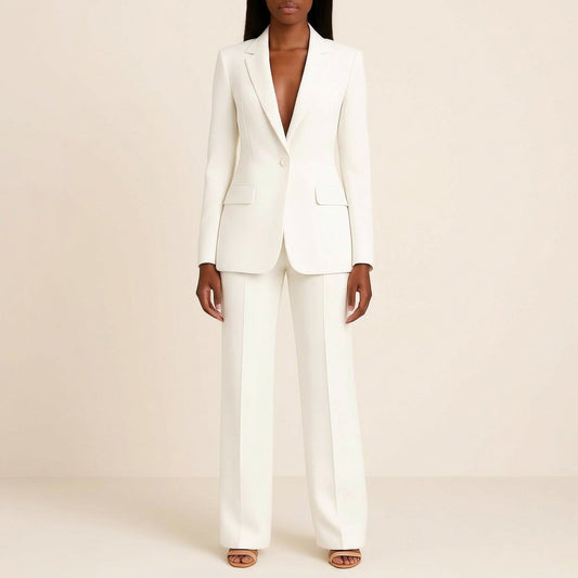 Women's Blazer and Trousers Set for Elegance and Comfort