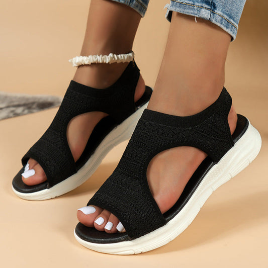 Women's Breathable Knit Sport Sandals