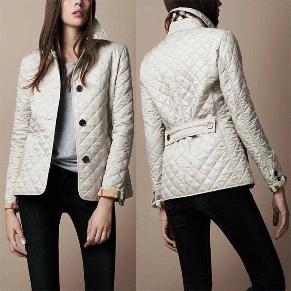 Women's Button-Down Quilted Jacket