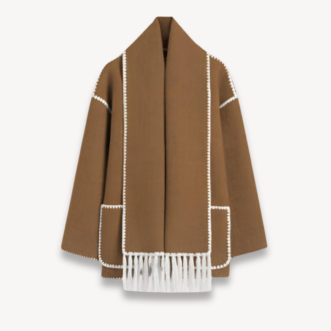 Women's Cape-Front Short Jacket