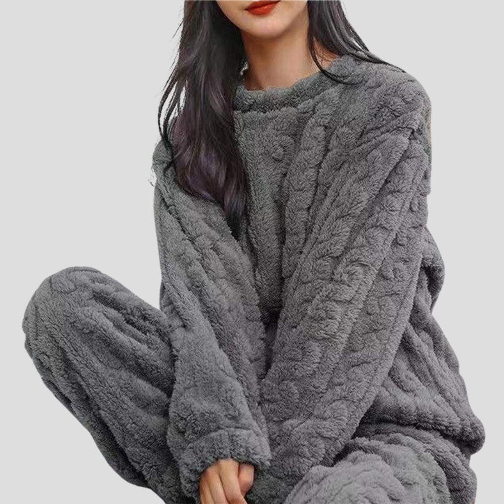 Women's Cozy Knit Pajama Set
