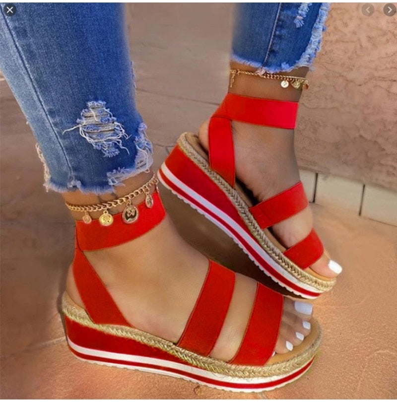 Women's Cross-Strap Sandals
