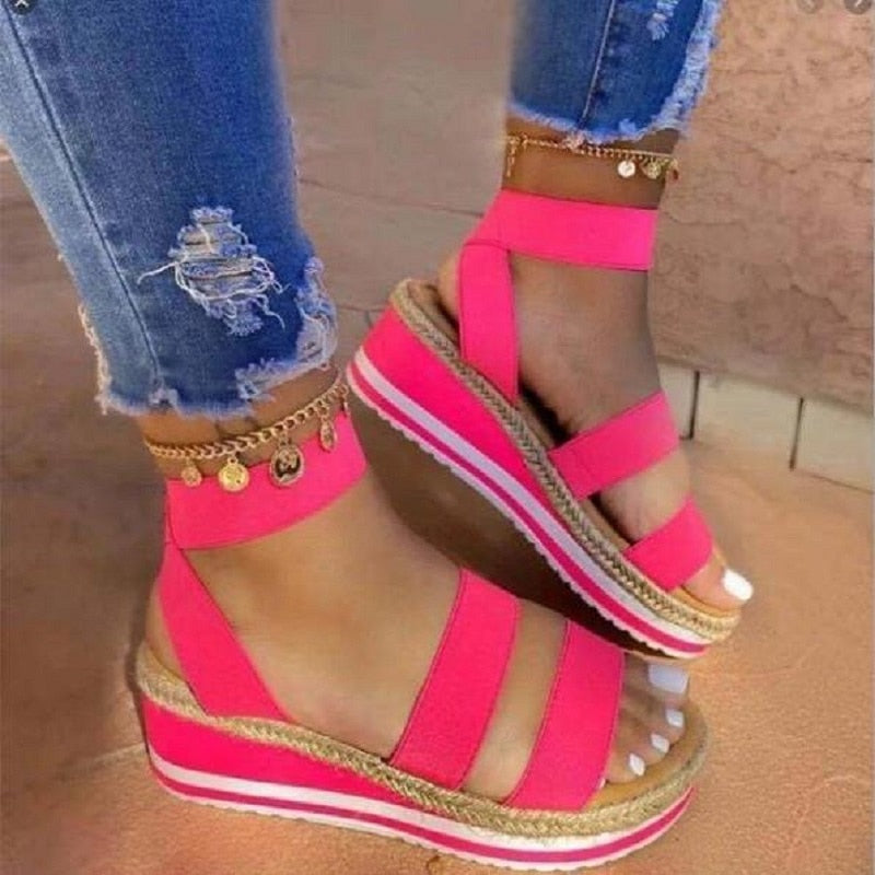 Women's Cross-Strap Sandals