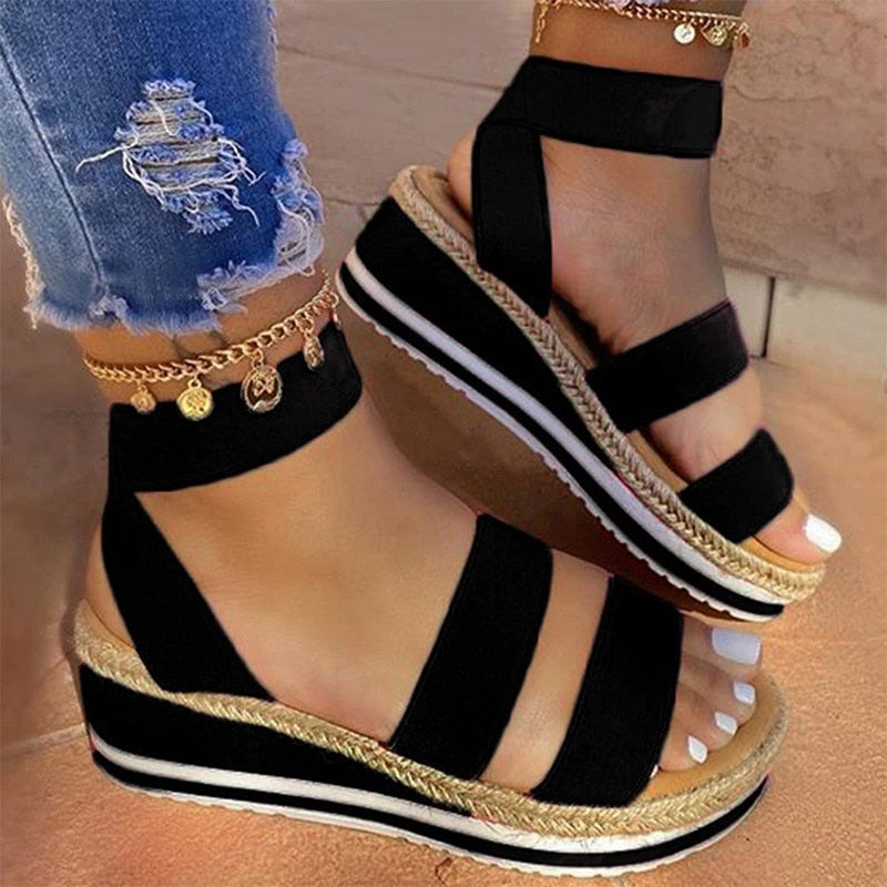 Women's Cross-Strap Sandals
