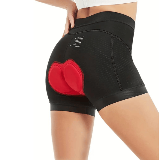 Women's Cycling Shorts with 4D Gel Padding