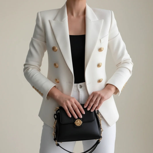 Women's Double-Breasted Blazer