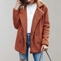Women's Double-Breasted Relaxed Fit Jacket