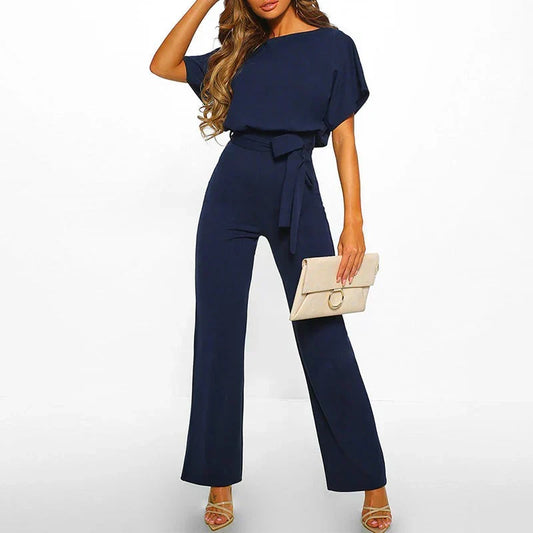 Women's Elegant Jumpsuit with Slim Waist