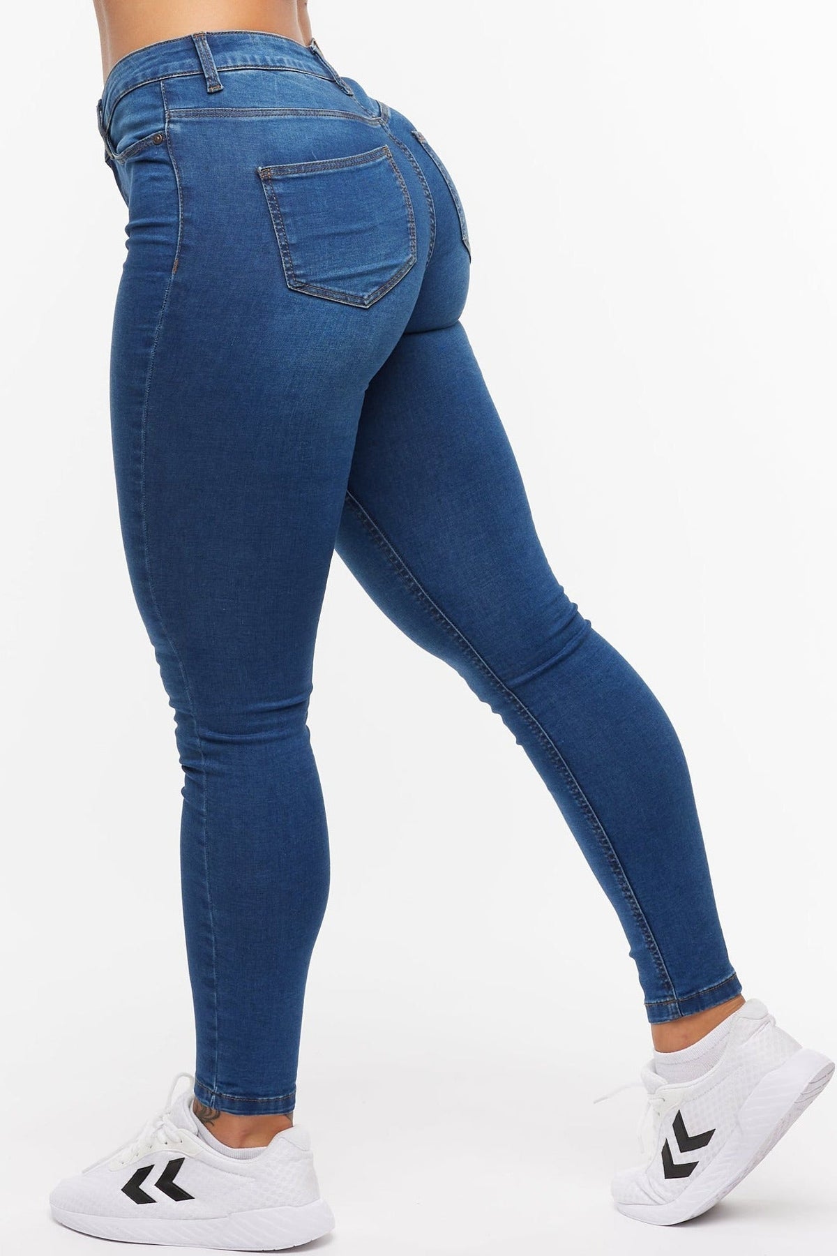 Women's High-Waisted Skinny Jeans