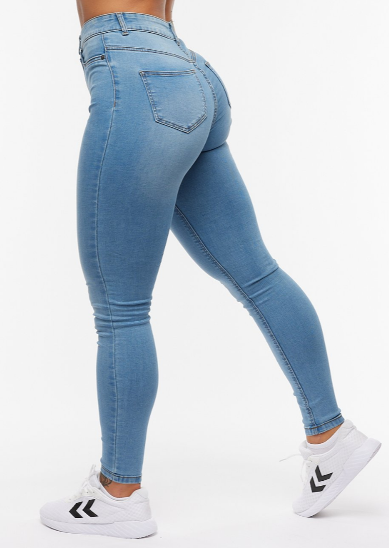 Women's High-Waisted Skinny Jeans
