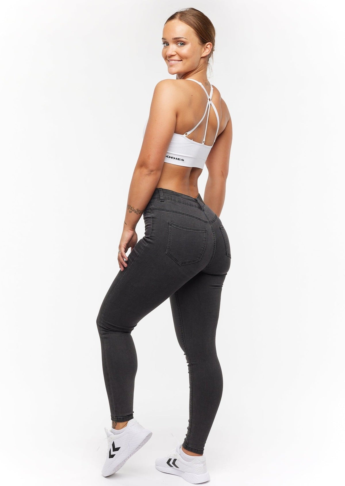 Women's High-Waisted Skinny Jeans