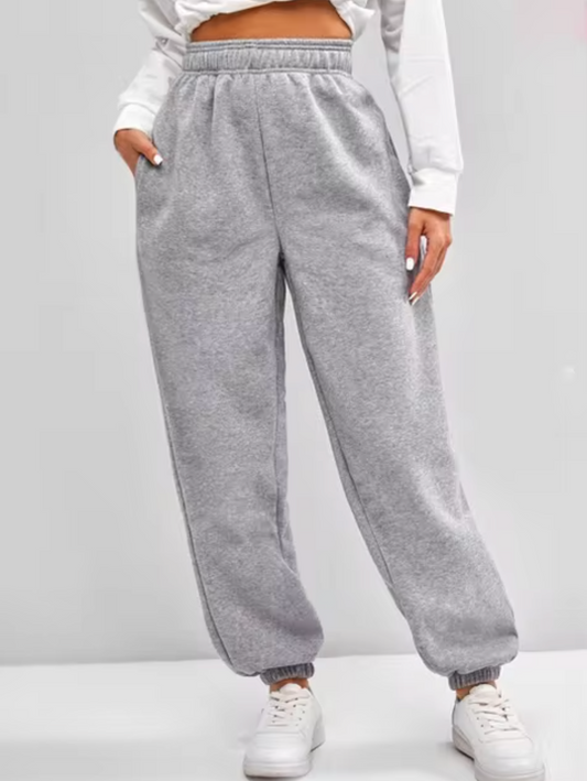 Women's High-Waisted Sporty Sweatpants