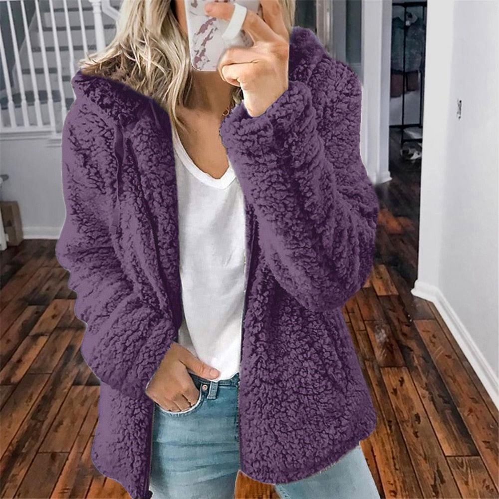 Women's Hooded Fleece Jacket