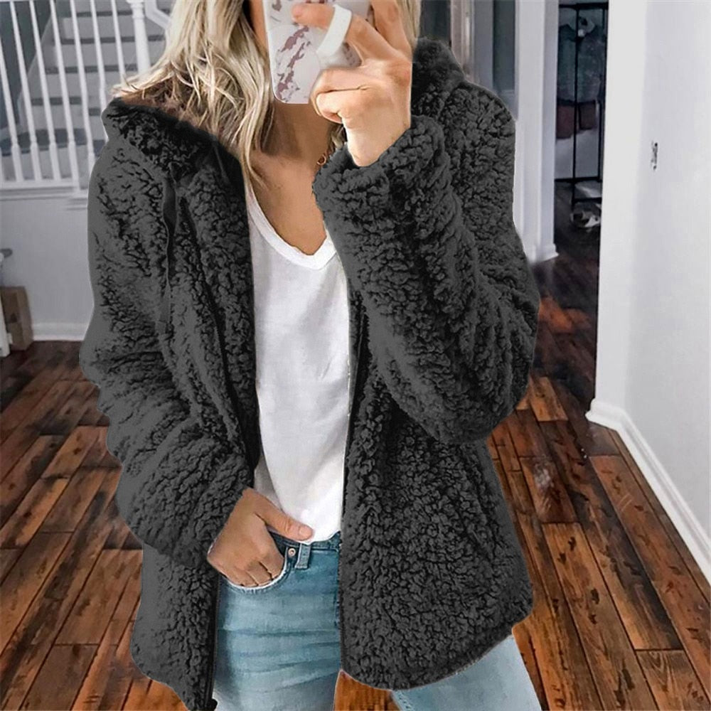 Women's Hooded Fleece Jacket