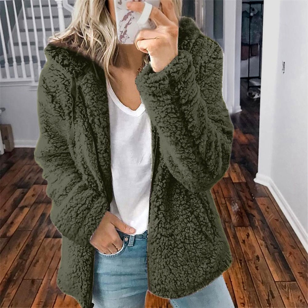 Women's Hooded Fleece Jacket