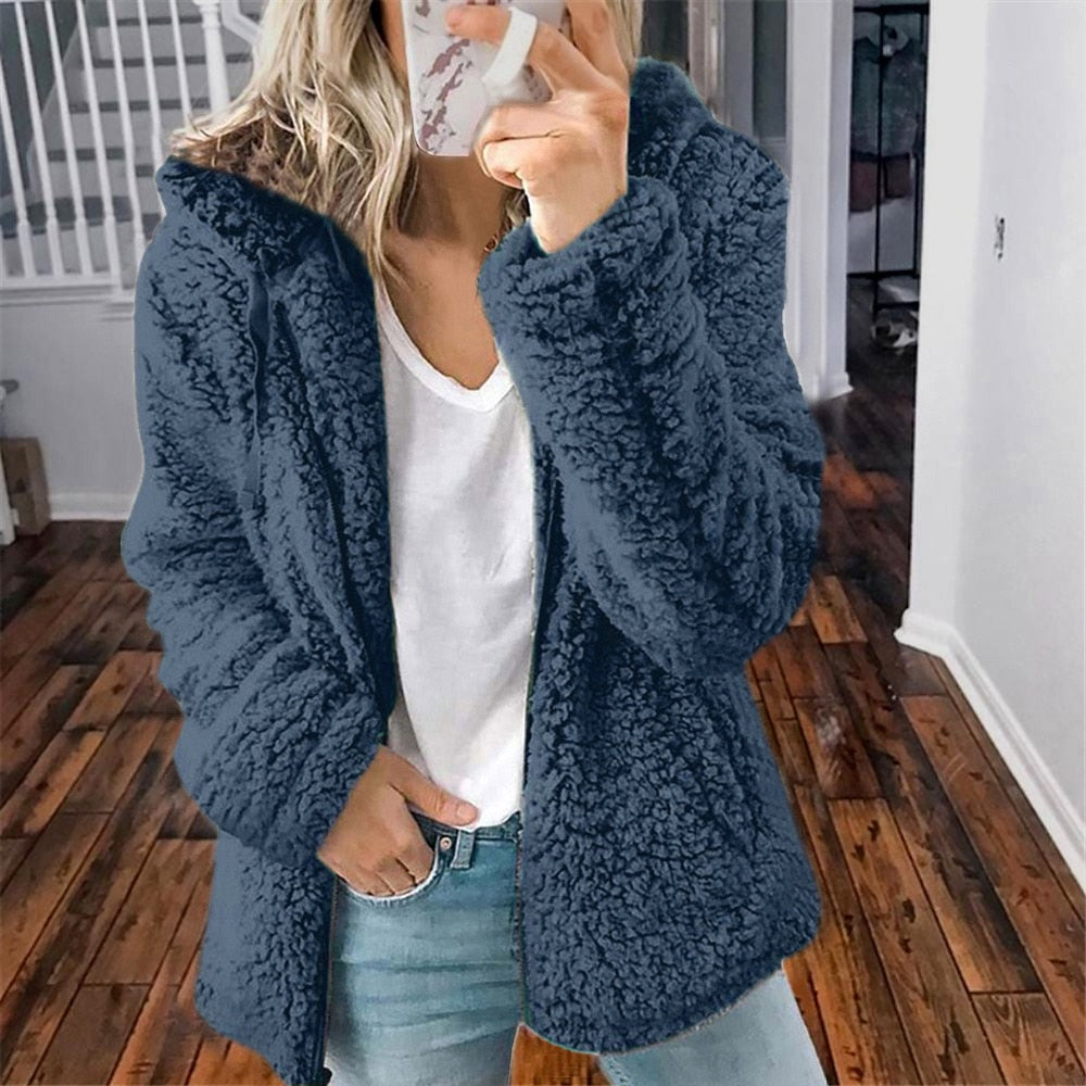 Women's Hooded Fleece Jacket