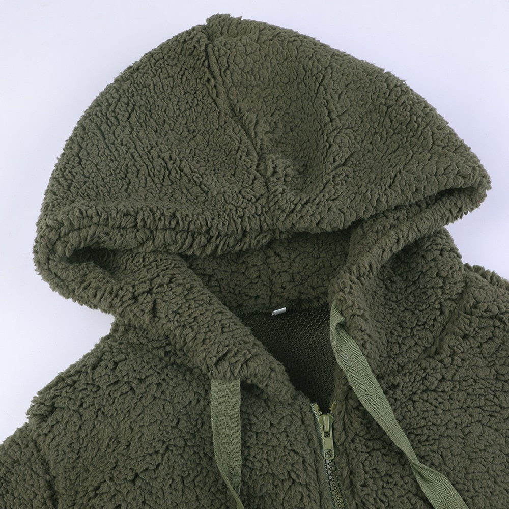 Women's Hooded Fleece Jacket