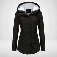 Women's Hooded Fleece-Lined Jacket