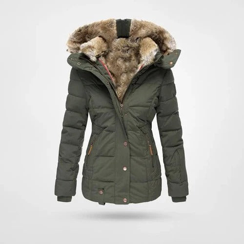 Women's Hooded Puffer Jacket